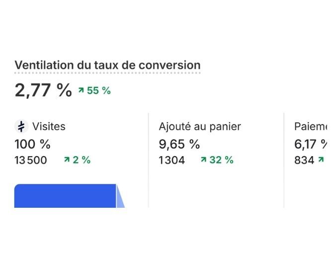 Capture : 2,77% de conversion